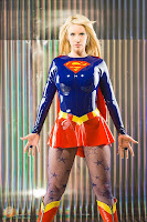 Bianca Beauchamp in Supergirl Cosplay
