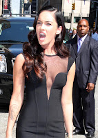 Megan Fox Can’t Seam To Stop Licking Her Lips