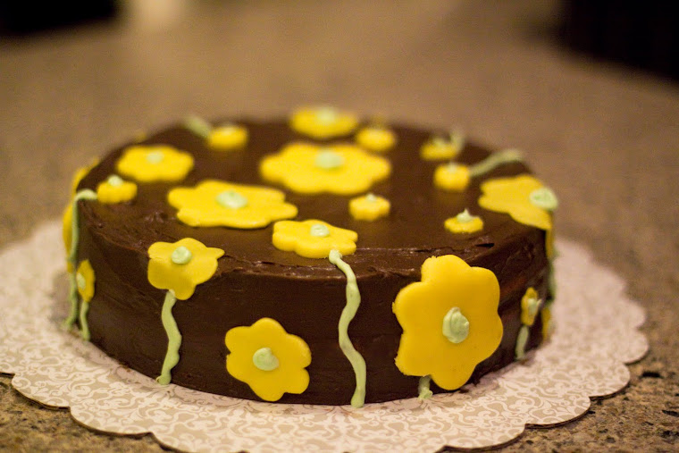 simply flowers cake