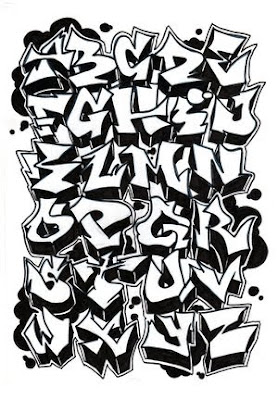 Graffiti Alphabet Letters