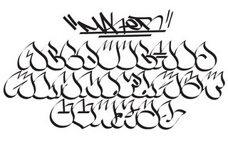 Autos Cars Blog A Z Graffiti Alphabet Letter Font