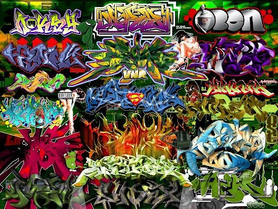 3d graffiti wallpapers. 3d Graffiti Tutorial. graffiti