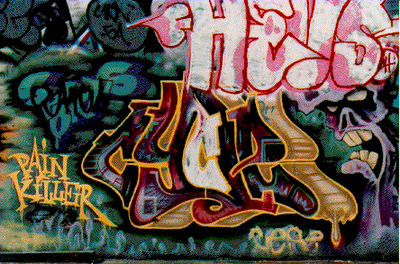 graffiti alphabet murals