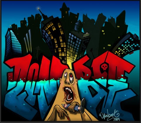 Mamat Blogs Mindgem Zombie Graffiti Alphabet Art