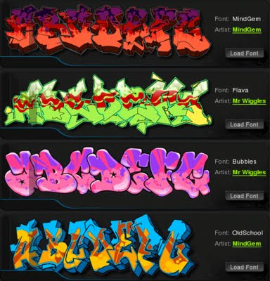 How to make graffiti ONLINE with "The Graffiti Creator" ?