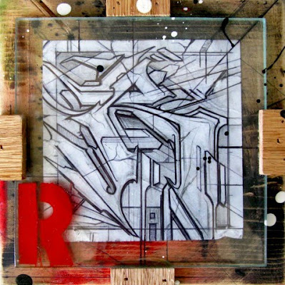 Letter R Graffitti