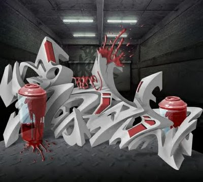 Digital 3D Graffiti Art with Lighting Effect by Graffiti Creator || Graffiti Digital 3D Graffiti Art with Lighting Effect by Graffiti Creator || Graffiti
