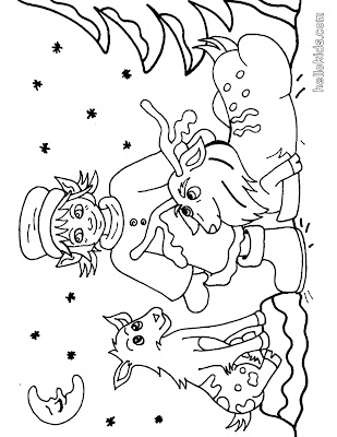 Coloring Pages Reindeer. Reindeer coloring pages