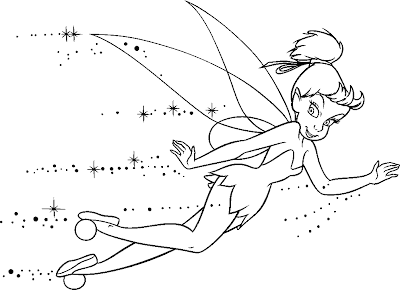 Tinkerbell Coloring Sheets on Tinkerbell Coloring Pages  Fly Quickly And Happily     Disney Coloring
