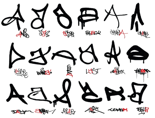 Letters Graffiti