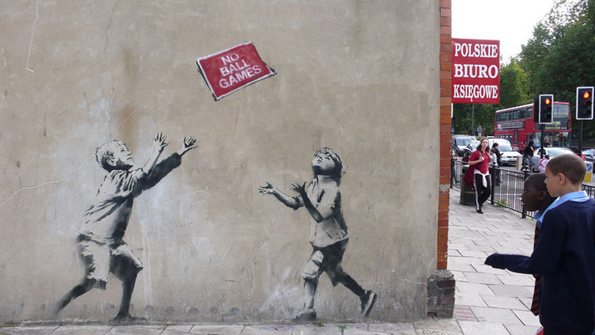 banksy graffiti artwork. Banksy Art is a unique arts
