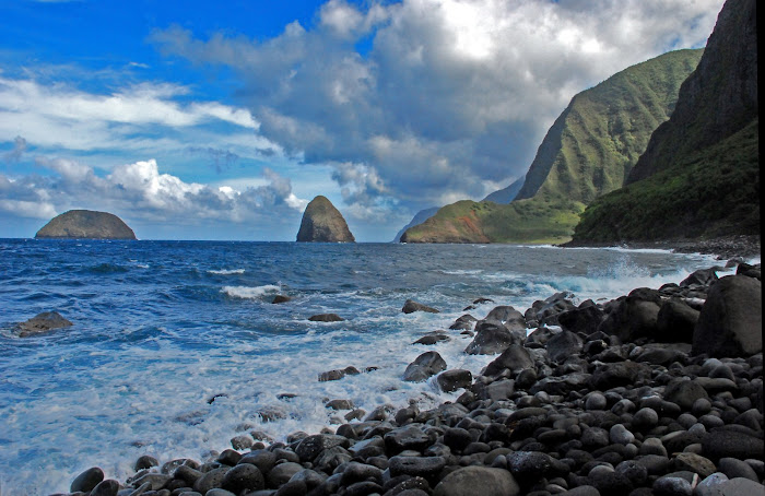 North shore Molokai.