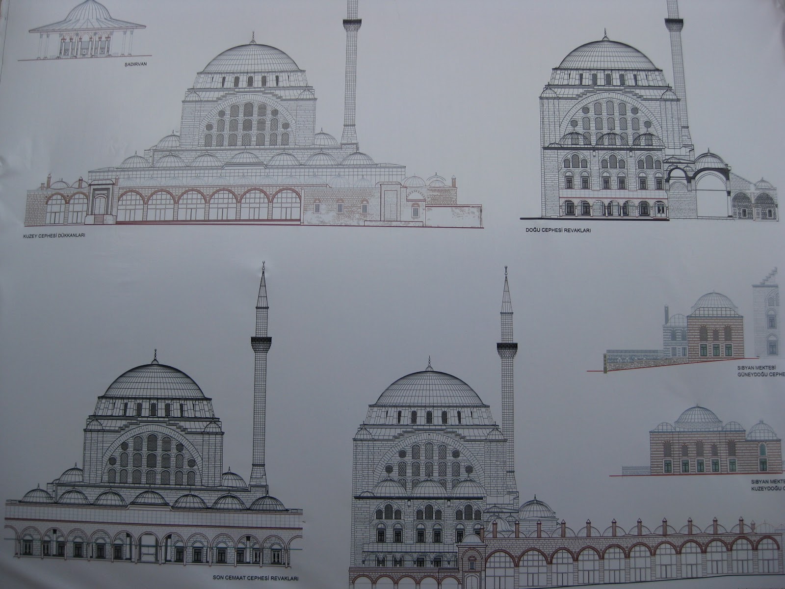 Sketches Of Mosques