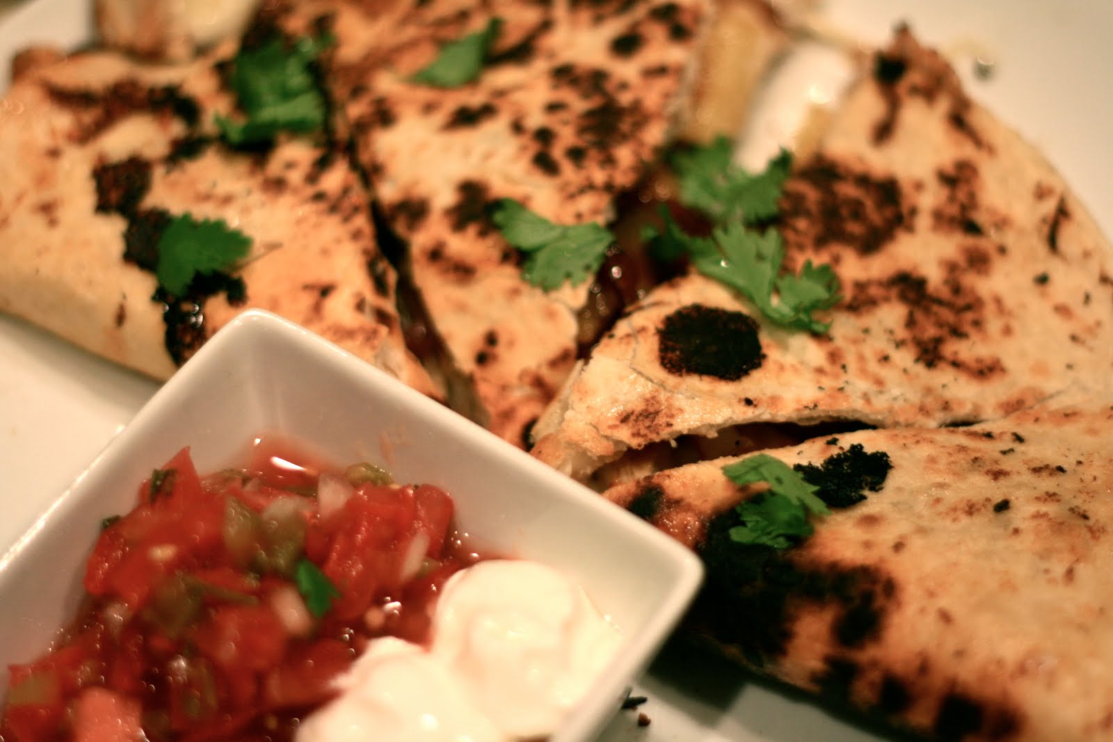 My Life as a Mrs. » BBQ Chicken & Grilled Pineapple Quesadillas