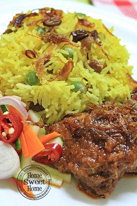 Home Sweet Home Nasi Minyak  Resepi III