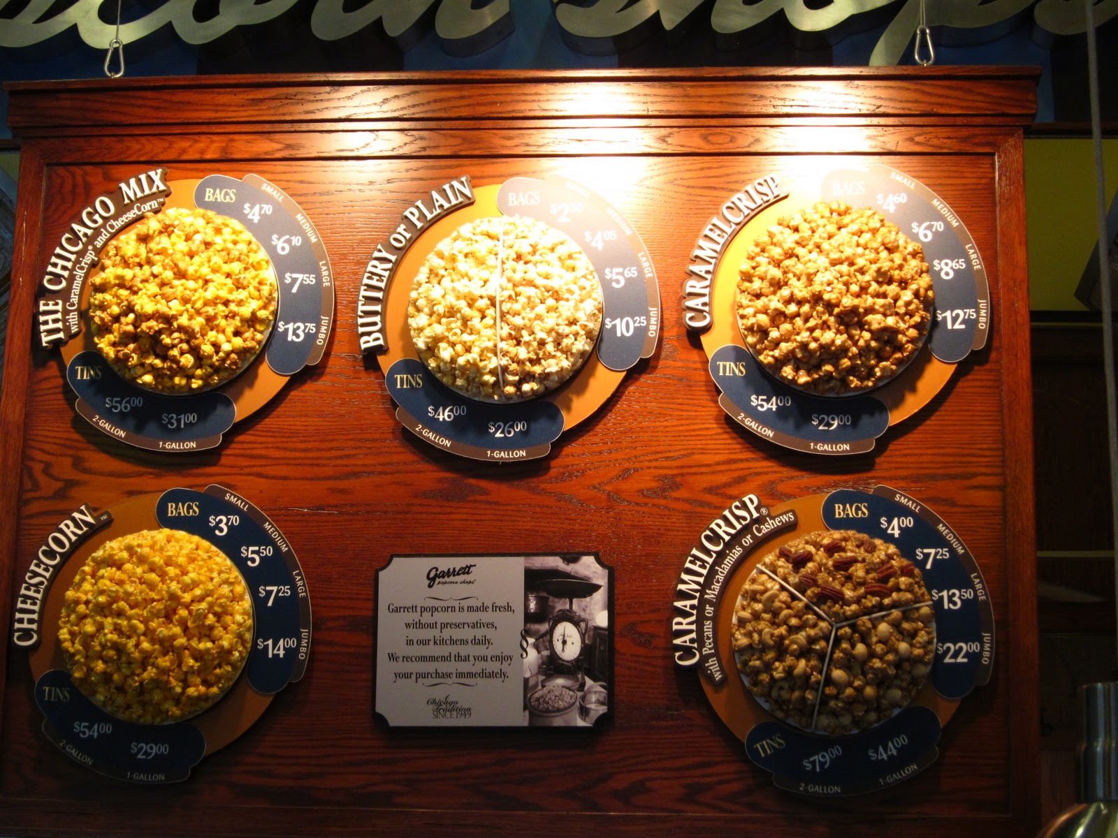 Garretts Popcorn Chicago
