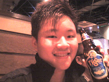 me drinking beer until mabuk..><