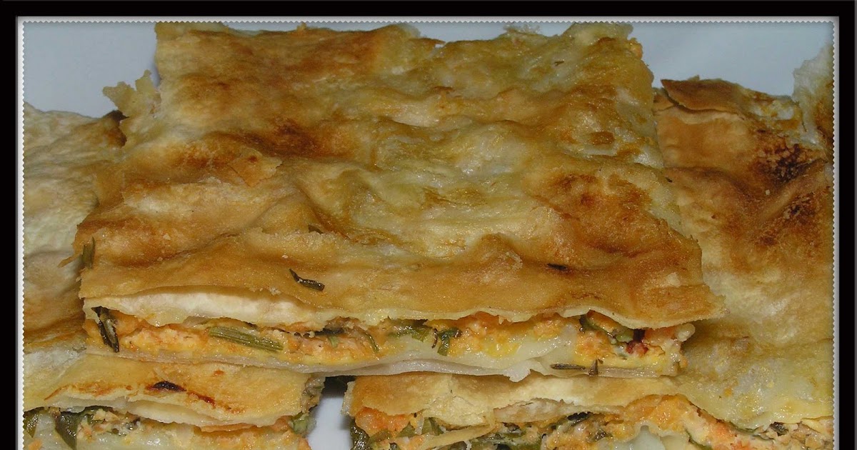 Turkish Food Passion Borek with Spicy Cheese (Çökelek Böreği)
