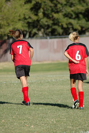 me and toni at our soccor game