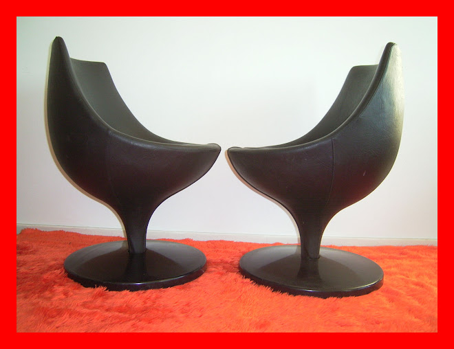 EGG CHAIRS - POLARIS MODEL - 1960 France - Design: Pierre Guariche - Edited By Meurop - SOLD