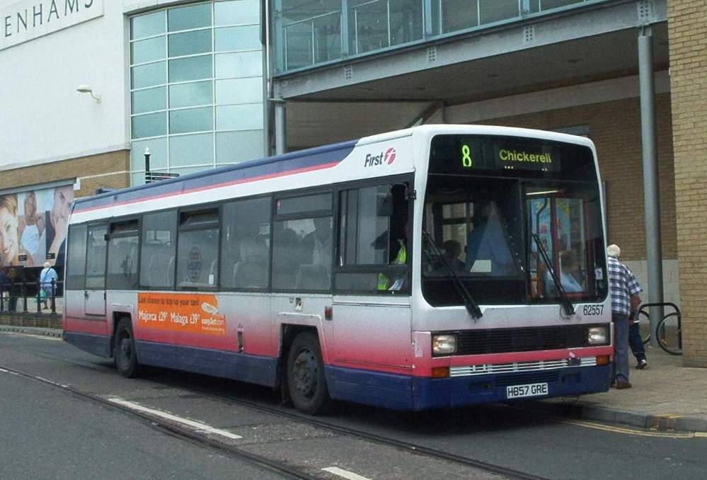 Southern England Bus Scene Invaders from the Potteries!