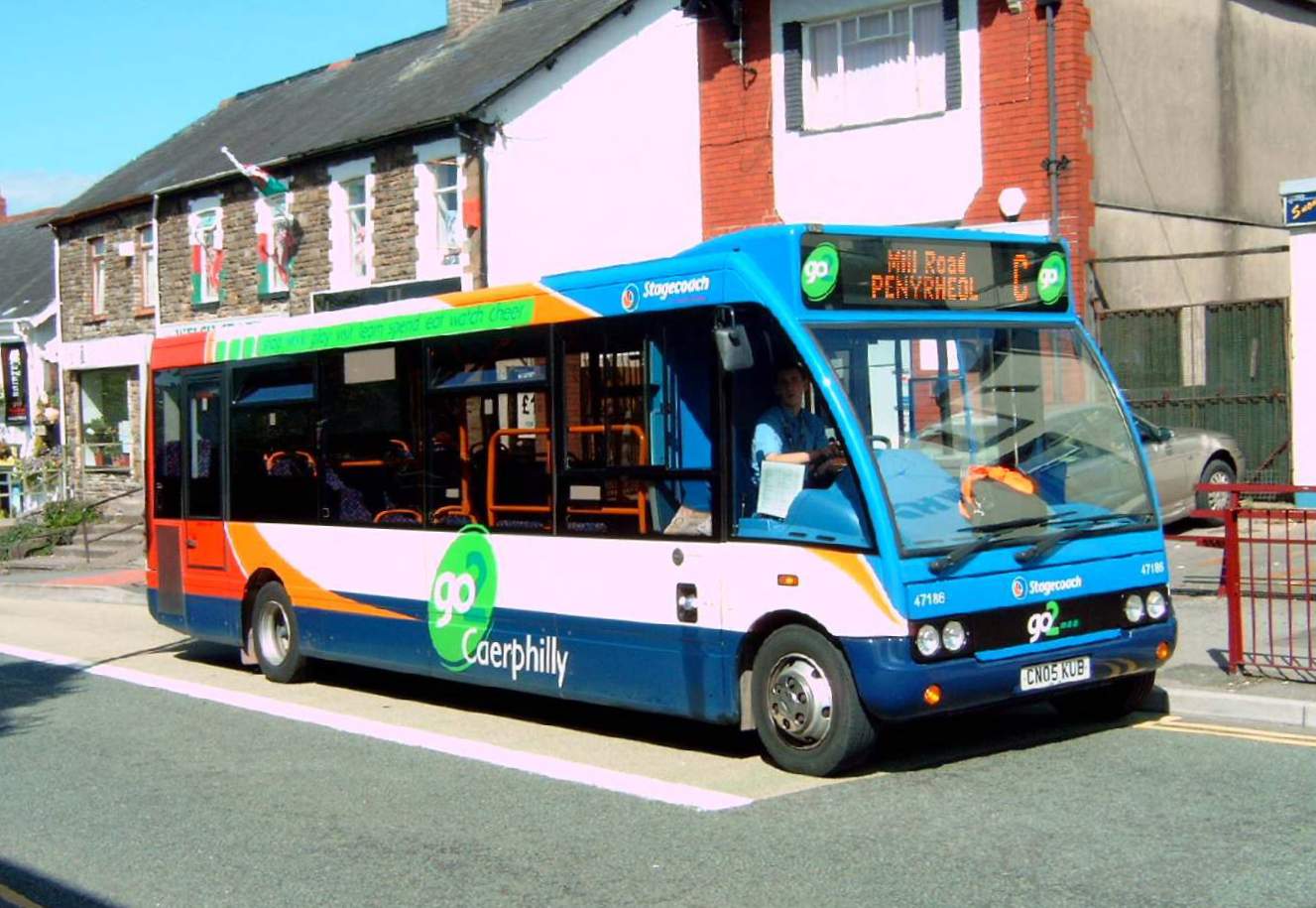 Southern England Bus Scene Visit to Caerphilly, August 2007