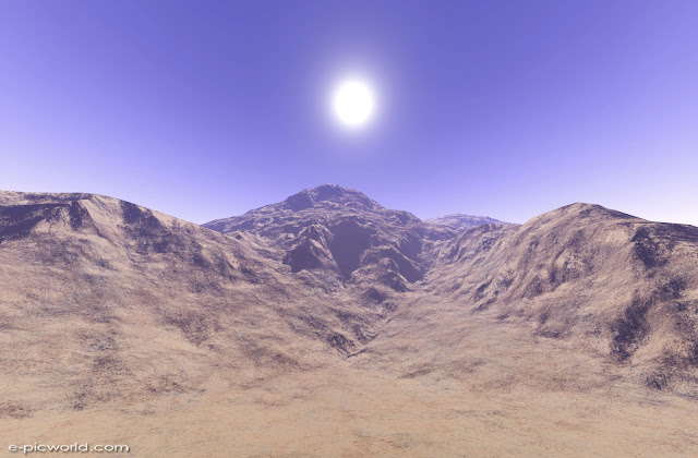 3d desert wallpaper