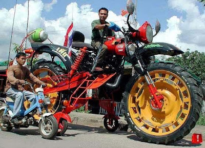 weird and bizarre motorcycle