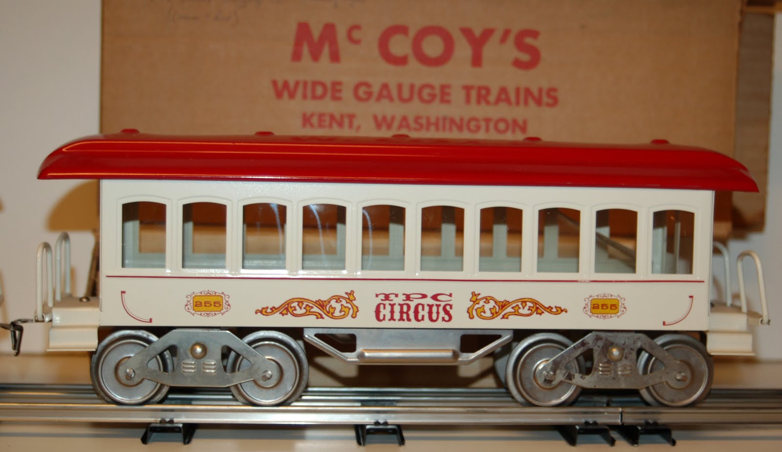 McCoy Trains Circus Passenger Car