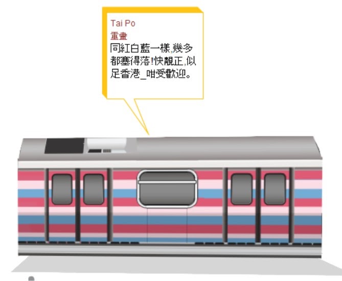 designerhk DIY Train Car Design Contest｜MTR x heart_sell