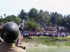 CPIM's police fireing to villegers!!