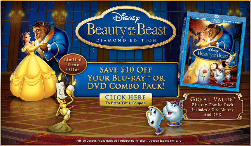 Log in to your Disney Perks account and you will find a 10.00 off Beauty and 