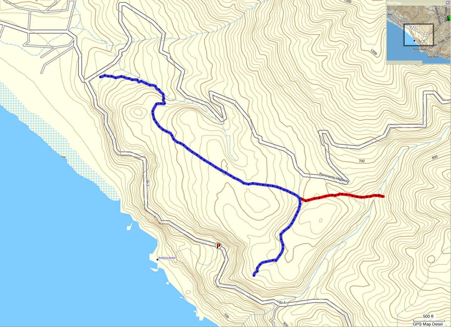 Trails Trekker Dipsea Trail to Hill with Bunkers