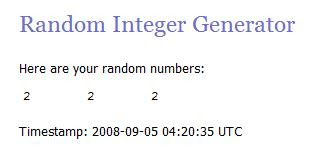Random Number