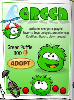 A Green Puffle
