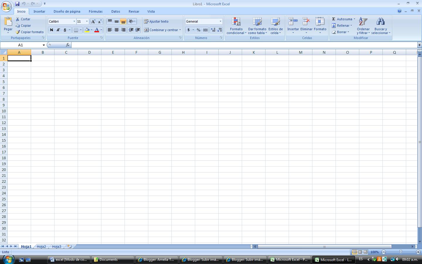 formato de credenciales en excel