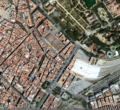 La Paradeta des de Google Earth