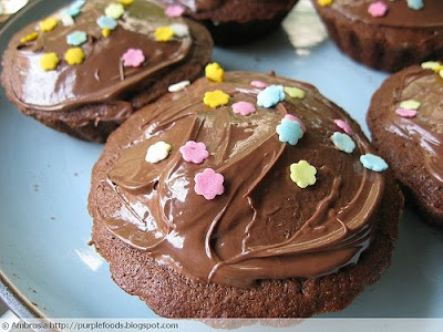 [Recette] Cupcakes/Muffins Nutella+cupcake