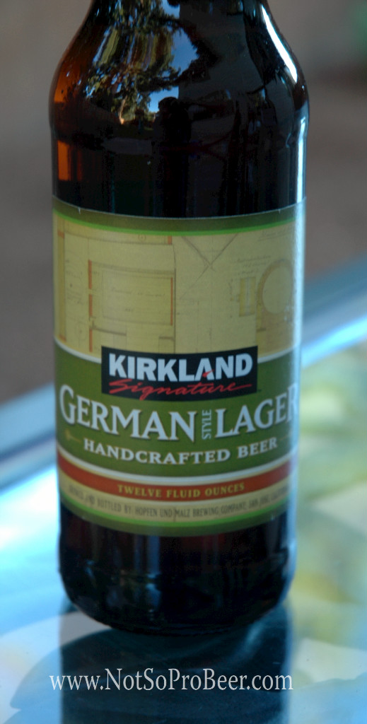 The Not So Professional Beer Blog Review German Style Lager, Kirkland Signature (Costco)