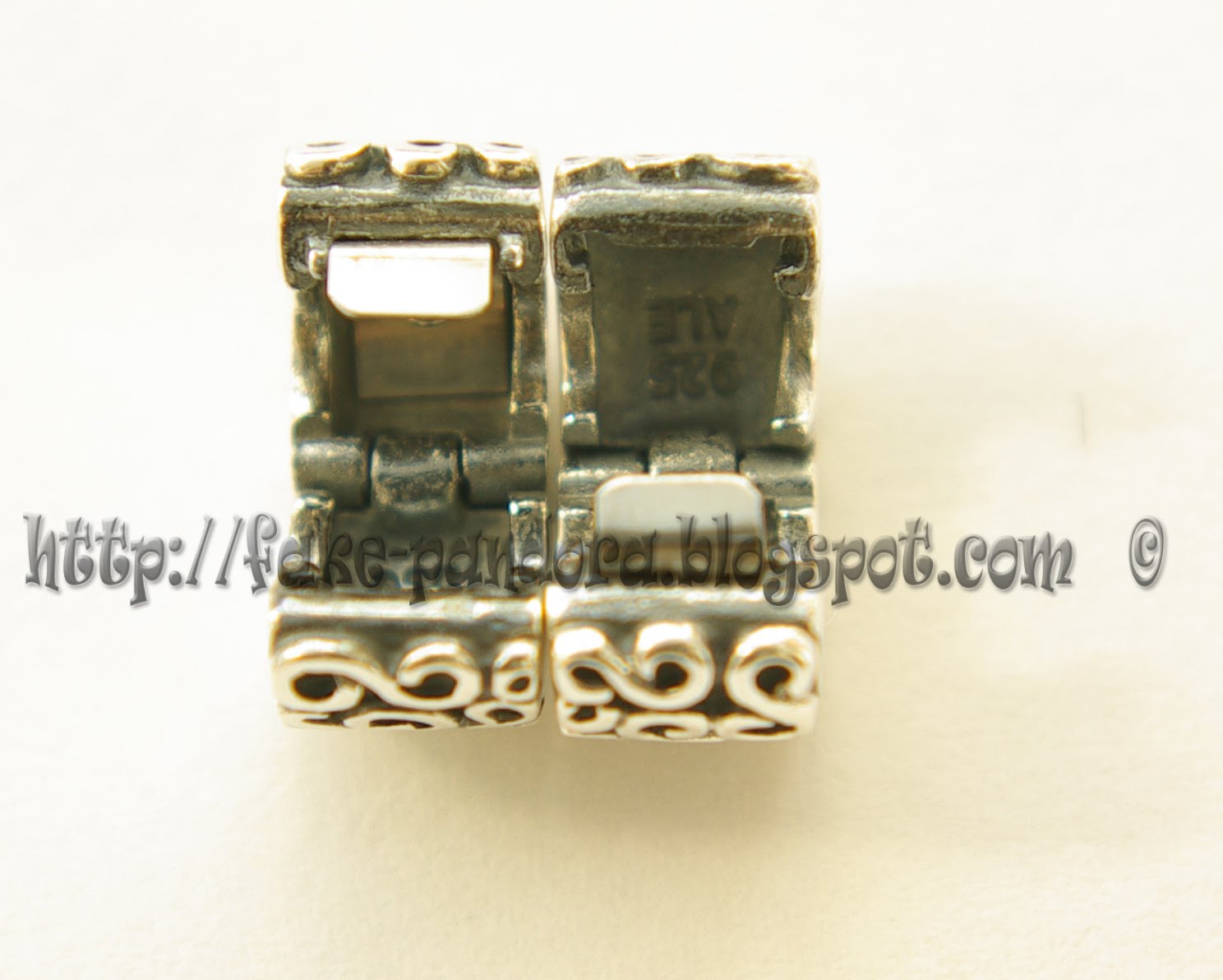 Real vs fake pandora