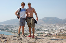 Jake and Jonas in Bodrum, Turkey