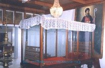 Bedding used by Thirumeni