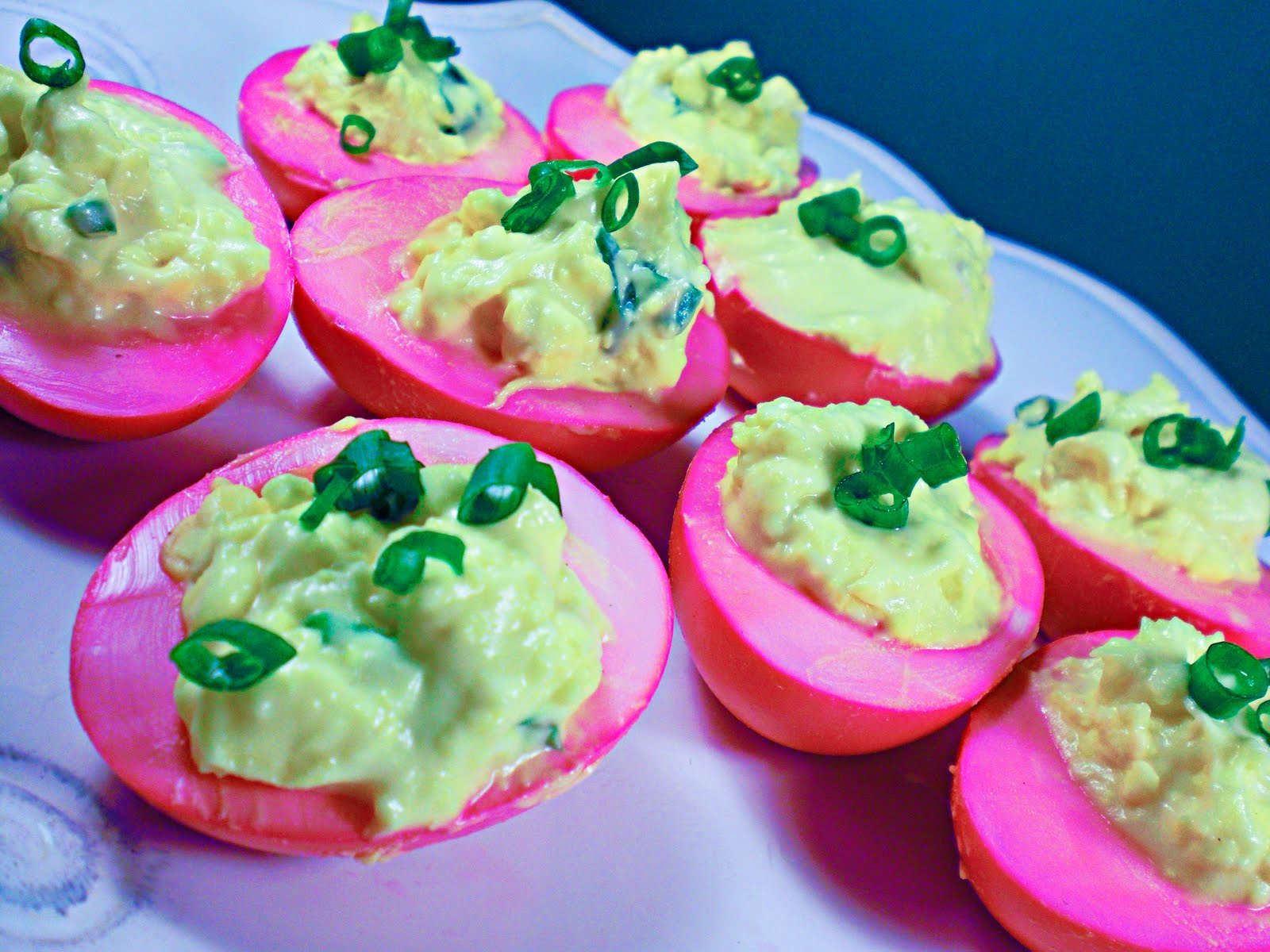 ChezWhat? purple pickled eggs