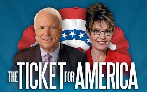 John McCain y Sarah Palin