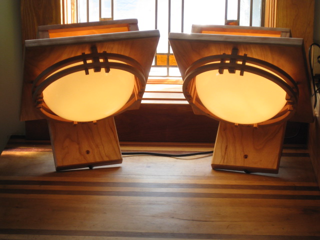 Maybe I Will: A Pair of Prairie Wall Sconces