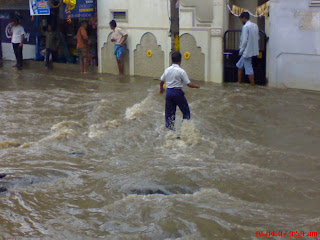 Floods at Old City Hyderabad