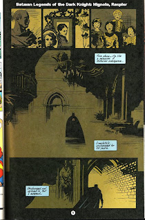 Batman by Mike Mignola Interior comic page of Batman Sanctum
