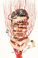 Batman Streets of Gotham by Dustin Nguyen Batman's face unravelling
