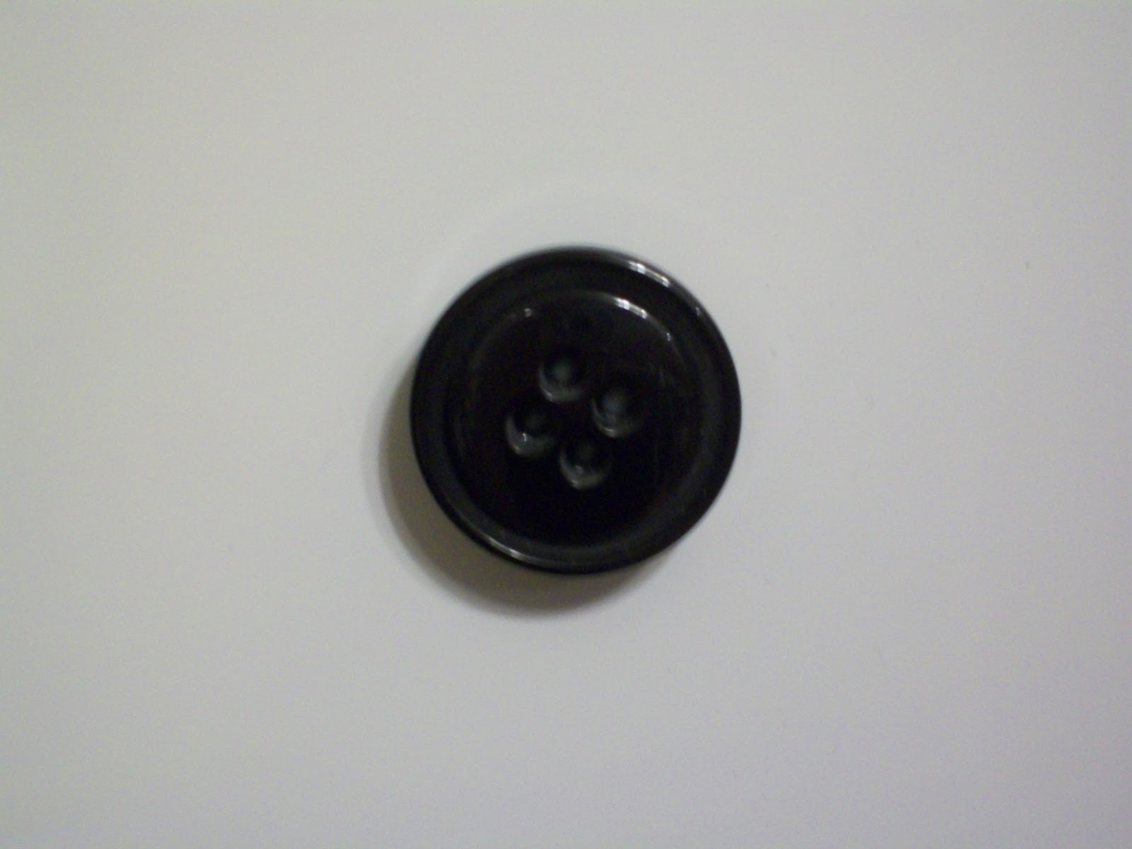 Crafts by Cori Traditional Black Button 50 cents