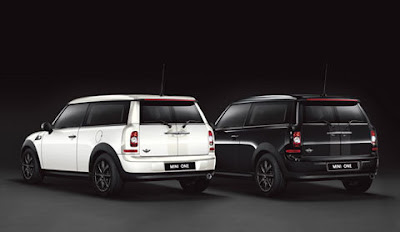 Black & White Editions for Mini One Clubman